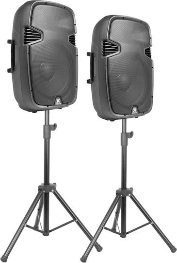 Vonyx Boxă Karaoke Cu Microfon Cu Fir PSS302 170.118 Negru
