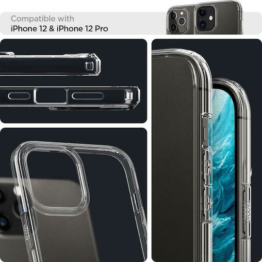 Spigen Ultra Hybrid Back Cover Plastic 2mm Transparent (iPhone 12 / 12 Pro)