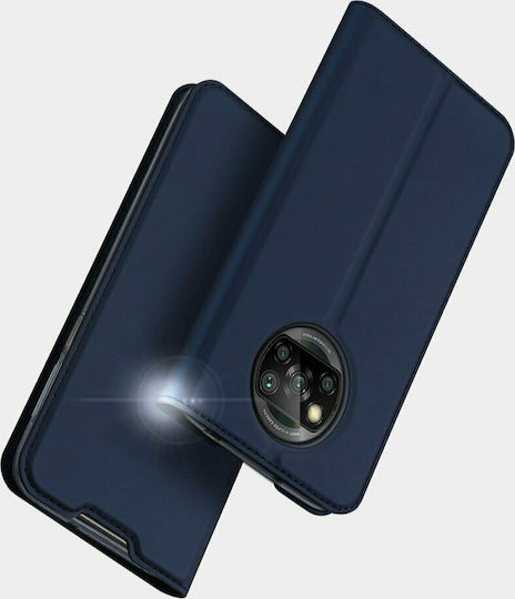 Dux Ducis Skin Pro Book Synthetic Leather Blue (Poco X3 NFC / X3 Pro)