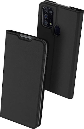 Dux Ducis Skin Pro Book Synthetic Leather Black (Poco X3 NFC / X3 Pro)
