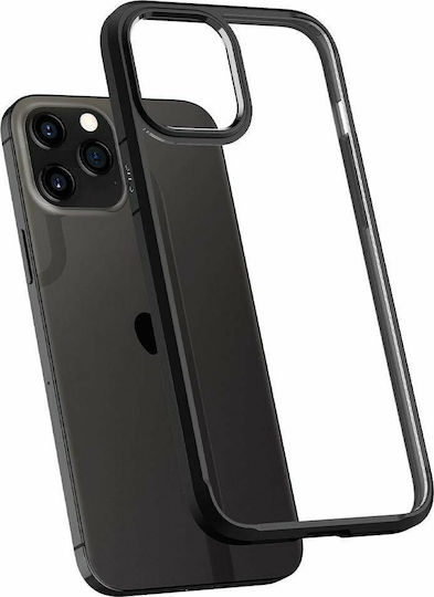Spigen Ultra Hybrid Back Cover Plastic 2mm Black (iPhone 12 / 12 Pro)