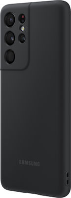 Samsung Silicone Cover Μαύρο (Galaxy S21 Ultra 5G)