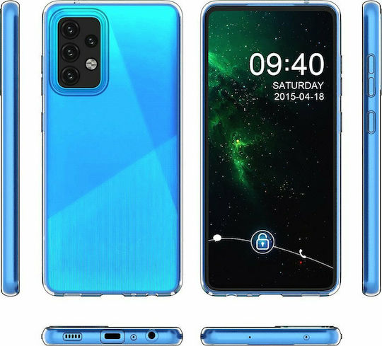 Hurtel Ultra Slim 0,5mm Back Cover Σιλικόνης 0.5mm Διάφανο (Galaxy A52 / A52s)