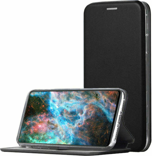 Forcell Elegance Book Δερματίνης Μαύρο (Redmi 9A / 9AT)