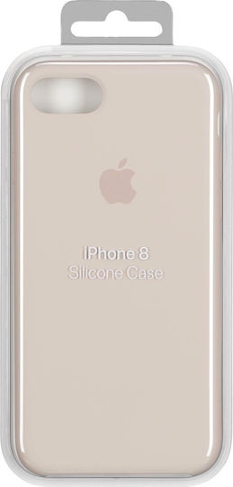 Apple Silicone Case Back Cover Σιλικόνης Ροζ (iPhone SE 2022/2020)