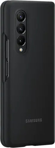 Samsung Задна корица Силикон Черен (Galaxy Z Fold 3)