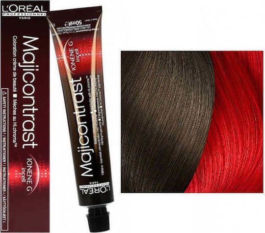 L'Oréal Professionnel Majicontrast Βαφή Μαλλιών Rosso 50ml