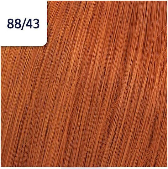 Wella Koleston Perfect Me+ Vibrant Reds Βαφή Μαλλιών 88/43 Έντονο Ξανθό Ανοιχτό Κόκκινο Χρυσό 60ml