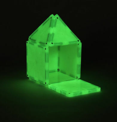 Magna-Tiles Μαγνητικό Παιχνίδι Κατασκευών Solid Glow για Παιδιά 3+ Ετών