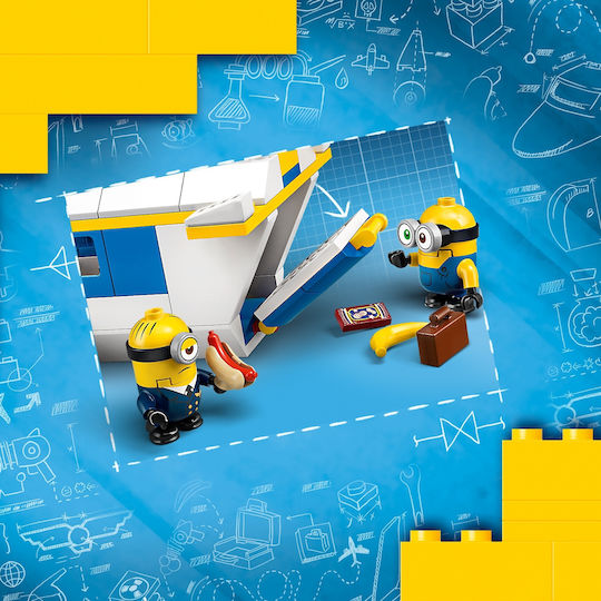 LEGO Minions Minion Pilot În Antrenament Pentru 4+ Ani 119 Bucăți