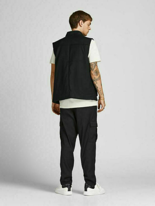 Jack & Jones Men's Sleeveless Jacket Black