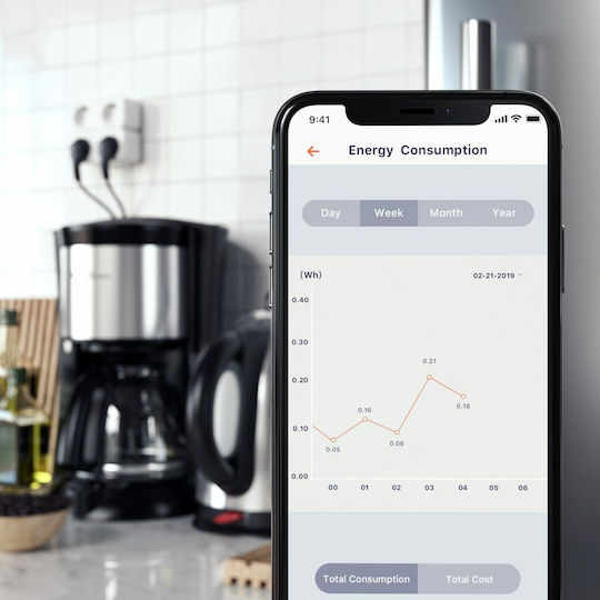 Satechi Smart Ταφ 2 Θέσεων με Διακόπτη