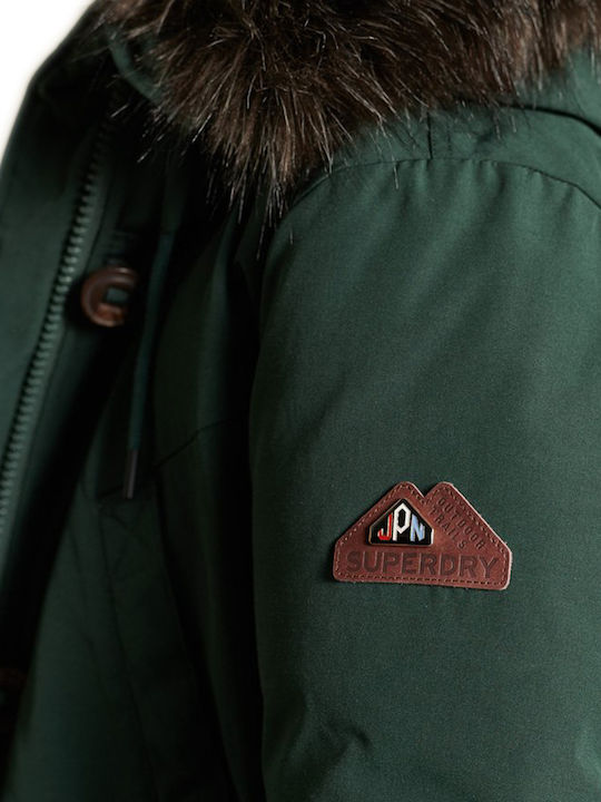 Rookie Lungă Jachetă de femei tip parka Emerald Green
