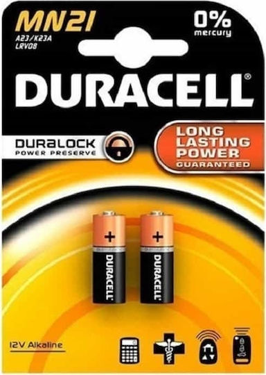 Duracell Αλκαλικές Μπαταρίες A23 12V 2τμχ