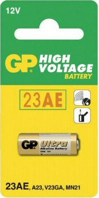 GP Batteries High Voltage Алкална Батерия A23 12V 1бр
