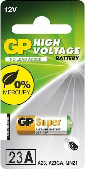 GP Batteries High Voltage Алкална Батерия A23 12V 1бр