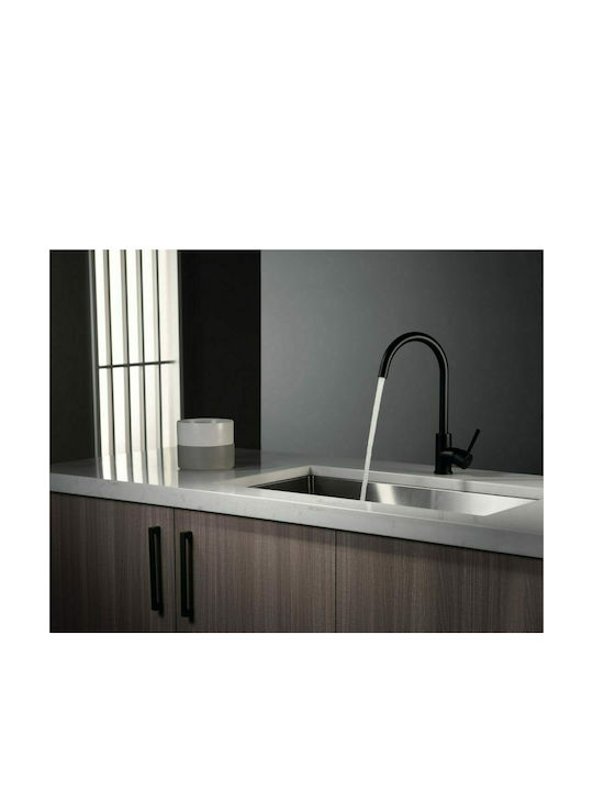 Imex Lyon Tall Kitchen Faucet Counter Black