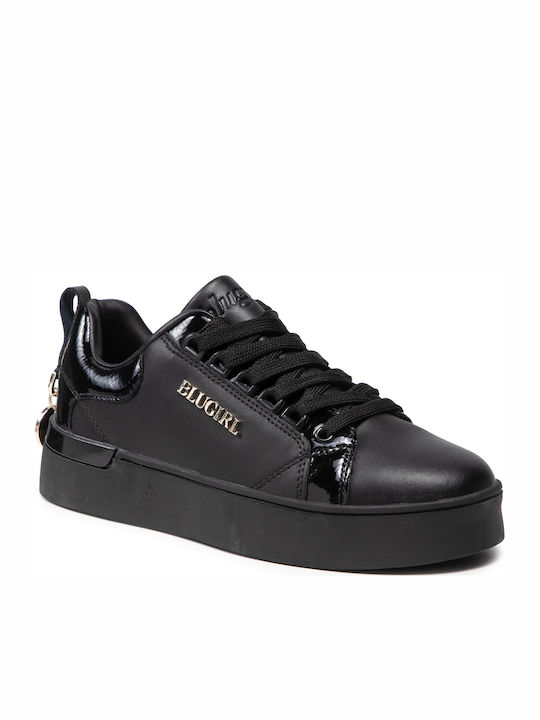 Blumarine Γυναικεία Flatforms Sneakers Μαύρα