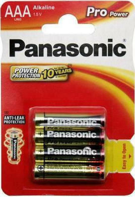 Panasonic Pro Power Алкални Батерии AAA 1.5V 4бр