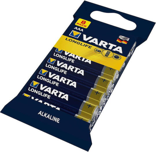 Varta LongLife Alkaline Batterien AAA 1.5V 8Stück