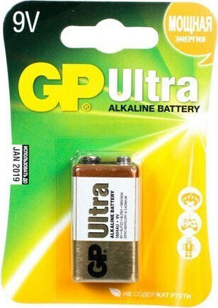 GP Batteries Alkaline Batteries 9V Ultra 9V