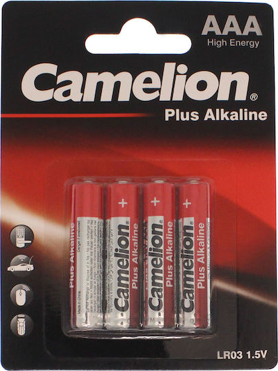 Camelion Plus Αλκαλικές Μπαταρίες AAA 1.5V 4τμχ
