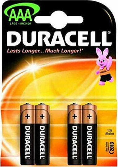Duracell Alkaline Batterien AAA 1.5V 4Stück