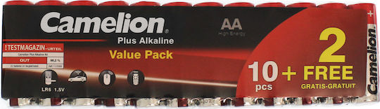 Camelion Plus Αλκαλικές Μπαταρίες AA 1.5V 12τμχ