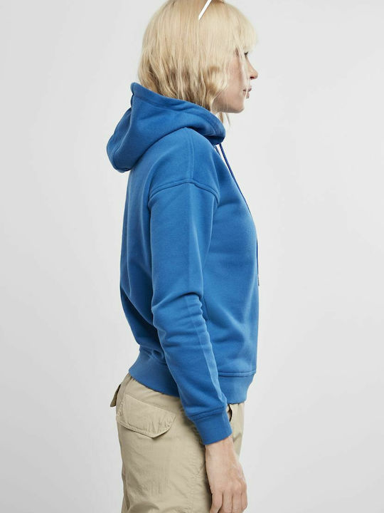 Γυναικείο Φούτερ με Κουκούλα Sporty Blue