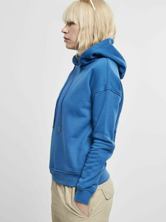 Γυναικείο Φούτερ με Κουκούλα Sporty Blue