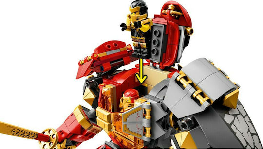 LEGO Ninjago Feuerstein Mech Für 9+ Jahre 968Stücke