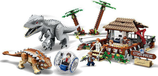 LEGO Jurassic World Indominous Rex gegen Ankylosaurus Für 8+ Jahre 537 Stück