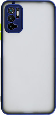 Lime Hardshell Camera Guard Back Cover Πλαστικό / Σιλικόνης Ανθεκτική Blue with Yellow Keys (Poco M3 Pro)