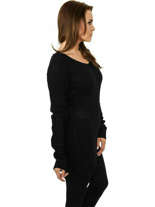 TB739 Women's Long Sleeve Sweater Black