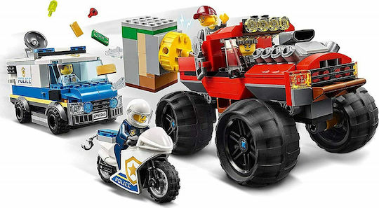 LEGO City Police Monster Truck Heist Pentru 5+ Ani 362 Bucăți