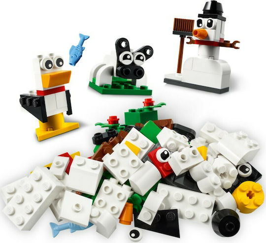 LEGO Classic Creative White Bricks για 4+ Ετών