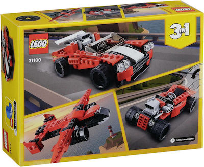 Lego Creator 3 în 1 Sports Car pentru 6+ ani