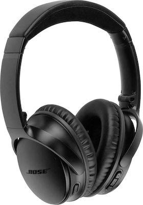 Bose QuietComfort 35 II Ασύρματα/Ενσύρματα Over Ear Ακουστικά με 20 ώρες Λειτουργίας Μαύρα