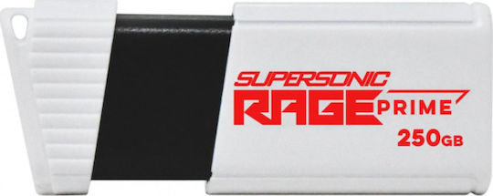 Patriot Supersonic Rage Prime 250GB USB 3.1 Stick Λευκό