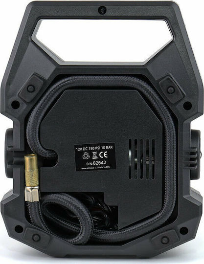 AMiO Τρόμπα Αυτοκινήτου ACOMP-17 150PSI με Καλώδιο Αναπτήρα 12V