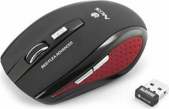 NGS Flea Advanced Ασύρματο Bluetooth Mini Ποντίκι Μαύρο