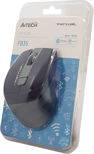 A4Tech FB35 Fstyler Ασύρματο Bluetooth Ποντίκι Μαύρο