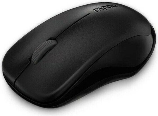 Rapoo Wireless Optical Mouse 1620 Ασύρματο Ποντίκι Μαύρο