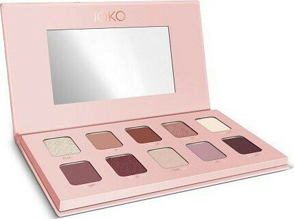 JOKO Exultation Palette with Eye Shadows in Pressed Powder Form 15g