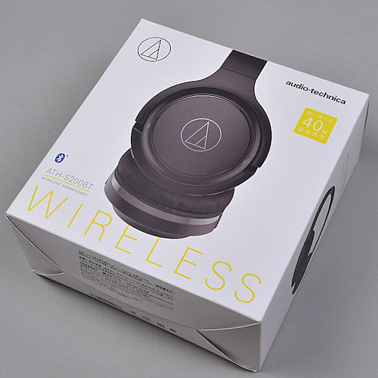 Audio Technica ATH-S200BT Bluetooth Wireless On Ear Headphones with 40 hours of Operation Black