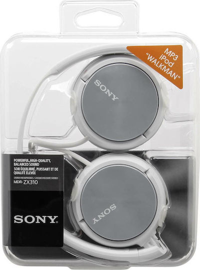 Sony MDR-ZX310 Ενσύρματα On Ear Ακουστικά Λευκά