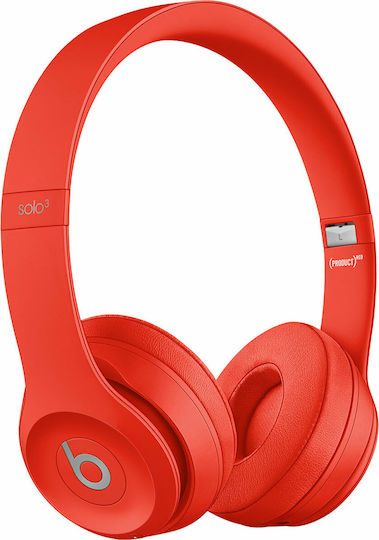 Beats Solo3 Wireless Am Ohr Kopfhörer mit 40 Stunden Betriebszeit und Quick Charge Rot