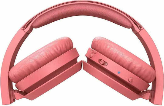 Philips TAH4205 Wireless / Wired On Ear Headphones with 29 hours of Operation and Quick Charge Red