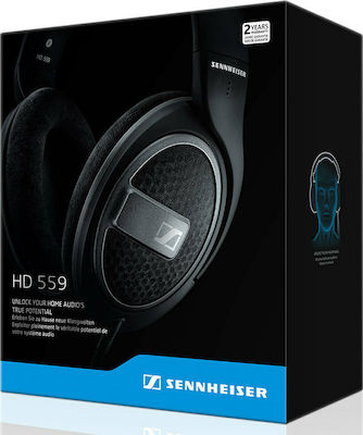 Sennheiser HD 559 Ενσύρματα Over Ear Ακουστικά Ανθρακί/ Μαύρα