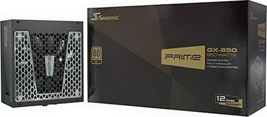 Seasonic Prime GX 850W Black Computer Power Supply Full Modular 80 Plus Gold